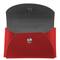 JAM Paper Italian Leather Business Card Holder Case with Round Flap